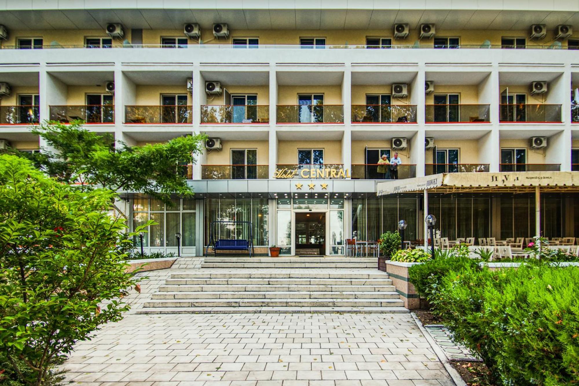 Hotel Central Mamaia Bagian luar foto